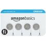 Amazon Basics 4 Pack CR2032 3 Volt Lithium Coin Cell Battery