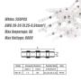 250PCS Sopoby Solder Seal Wire Connectors, Heat Shrink Solder Connectors Waterproof Electrical Solder Butt Connectors for Automotive Boat Truck Stereo Wire Joint, White 26-24 Gauge