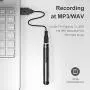 32GB Digital Voice Recorder for Lectures Meetings-Kokuji Audio Voice Recording Device,Intelligent Noise Reduction,Mini Voice Recorder with Microphone,Portable USB MP3 Playback