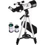 Gskyer Telescope, Travel Telescope, 70mm Astronomical Refractor Telescope for Kids Beginners, Portable Telescope For Adults - Telescope Phone Mount With Carry Bag And Wireless Remote