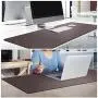 Cacoy 51.2''x23.6'' Desk Pad, Dual-Side Use Mouse Mat, Waterproof PU Leather Desk Blotter Protector Mouse Pad, Multifunctional Desk Writing Mat for Office,Game, Laptop, Home (Brown) Cacoy 51.2''x23.6'' Desk Pad, Dual-Side Use Mouse Mat, Waterproof PU Leather Desk Blotter Protector Mouse Pad, Multifunctional Desk Writing Mat for Office,Game, Laptop, Home (Brown)