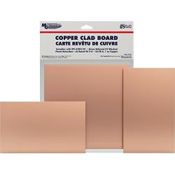 MG Chemicals - 506 Copper Clad Board, Single Sided, 6'' x 4'', 1 oz Copper, 1/16'' Thick, FR4