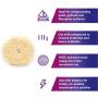 3M 05753 Perfect-It Wool Compounding Pad Double-Sided 9 Inches