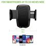 Cellet Car Phone Mount Extendable Windshield and Dashboard Holder Compatible for iPhone XS/Max/XR/X/8/Plus/7 Plus Samsung Note 9/8/5 Galaxy S9 Plus S8 LG Motorola