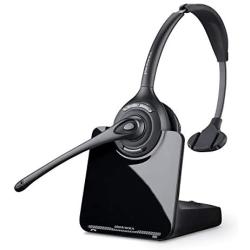 Poly - CS510 Support Convertible Wireless Headset (Plantronics) - Over-the-Head One Ear/Monaural Headset - DECT 6.0 - Connects to Desk Phone - Telephone Headset