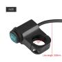 Handlebar Switch, 12V Universal 22mm Handlebar Motorcycle Headlight Fog Spot Light ON/Off Switch Waterproof Motorcycle Switch