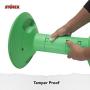 Storex Wiggle Stool, Adjustable Height 12”, 14”, 16”, or 18” for Active Seating in The Classroom, Green (00304U01C)