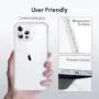 ESR Air Armor Series Case Compatible with iPhone 12 Pro Max 6.7-Inch [Shock Absorbing and Scratch Resistant] [Military Grade Protection] [Hard Back with Flexible Frame] - Frosted Frame