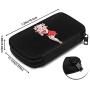 Hxuedan Betty Boop The Data Cable Storage Bag is A Portable and Independent Design SuitableVFor Travelers to Place The Data Cable, Earphone and Electronic Product Data Cable Storage Bag