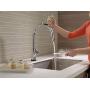 Delta Faucet Trinsic Single-Handle Touch Kitchen Sink Faucet with Pull Down Sprayer, Touch2O Technology and Magnetic Docking Spray Head, Chrome 9159T-DST