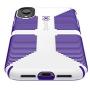 Speck Products CandyShell Grip iPhone XR Case, White/Ultraviolet Purple