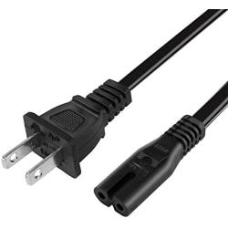 AC Power Cord Compatible Sony PS3 Slim / PS4 Slim / PS5, Xbox Series S, Xbox Series X, Xbox One S/X Game Console Supply Cable Replacement