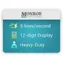 Monroe Calculator UltimateX Printing Calculator/Adding Machine with Tape, 10-Key, Reprinting and Editing Capabilities for Desk in Black