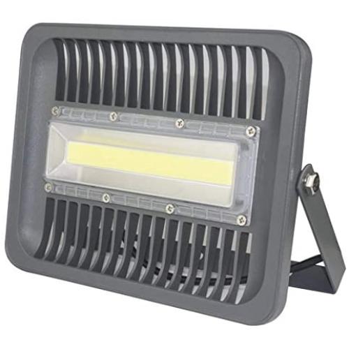 ASIGN 100W LED COB Outdoor Flood Lights, Super Bright Work Lights 10000lm 500W Halogen Bulb Equivalent 6000K Daylight White IP66 Waterproof Security Light for Garage Backyard Gate Driveway, etc.