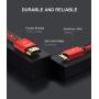 Elebase Mini HDMI to HDMI Cable 6.6 FT,4K 60Hz Mini HDMI Cord Compatible for DSLR Camera,Camcorder,Graphics Video Card,Laptop,Pico Projector,Raspberry Pi Zero W,Neogeo