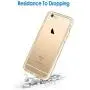 JETech Case for iPhone 6 Plus and iPhone 6s Plus 5.5-Inch, Shock-Absorption Bumper Cover, Anti-Scratch Clear Back (Gold)