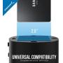 Sabrent USB 3.0 4 Bay 2.5” Hard Drive/SSD Docking Station with Fan (DS-4SSD)