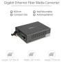 StarTech.com Multimode (MM) LC Fiber Media Converter for 10/100/1000 Network - 550m - Gigabit Ethernet - 850nm - with SFP Transceiver (MCM1110MMLC)