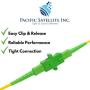 PacSatSales - Fiber Optic Patch Cable - Single Mode - SIMPLEX - OS1-9/125um (15M, SC/APC to SC/APC)