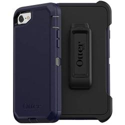 OtterBox Defender Series Case for iPhone SE (2nd gen - 2020) - Stormy Peaks (Agave Green/Maritime Blue)
