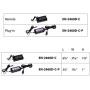 WAC Lighting EN-2460D-C 120V Input 24V DC Output 60W Remote Enclosed Electronic Transformer, Black