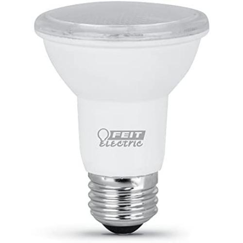 FEIT ELECTRIC PAR2050/10KLED/3 3-Pack 7 Watt Par20 E26 Bulb, 3000K Bright White, 3