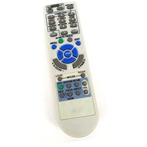Replacement Projector Remote Control for NEC LT380 LT375+ NP310 NP400 NP400C NP54+ NP60+ NP-M322W NP-M322X