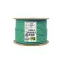 CAT6A Shielded Riser (CMR), 1000ft, F/UTP 23AWG, Solid Bare Copper, 650MHz, 10Gb, UL Certified, UL-LP Certification, Bulk Ethernet Cable Reel in Green