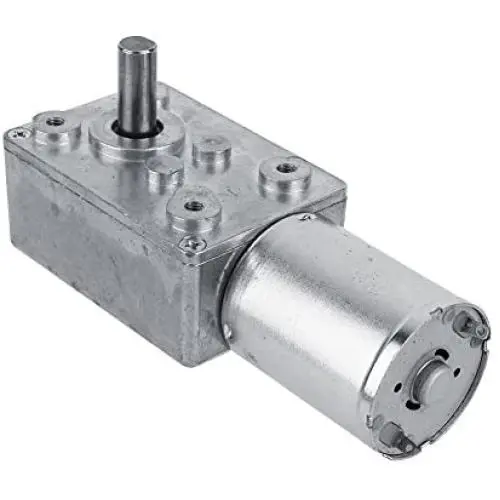 High Torque Turbo Geared Motor Gearbox DC 12V Motor 2/3/5/6/10/20/30/40/62/100RPM (5 RPM)