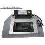 Awoco Built-in/Insert Stainless Steel Range Hood, 4-Speed, 600 CFM, LED Lights, Baffle Filters for Wood Hood (30'')