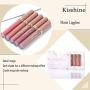 Kisshine Matte Liquid Lipsticks Set 5 Color Long Lasting Non Fading Lipsgloss Set Natural Lips Cosmetics Makeup Gift for Women and Girls