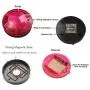 Roadside Flashing Flare Safety Warning Lights Emergency LED Strobe Lights, Magnetic Base Vehicles and Vessels (Red)