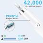 Luvan Sonic Electric Toothbrush for Adults with 5 Modes, Wireless Rechargeable, Immersion Level Waterproof, Aviation Metal Material, Intelligent Timing, 2 Toothbrush Heads