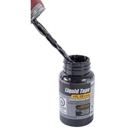Gardner Bender 07315001126 LTB-400 Liquid Electrical Tape, Easy-on, Waterproof, Indoor/Outdoor Use, 4 Oz. Jar, Black, Bottle