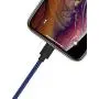 TalkWorks iPhone Charger Lightning Cable 6 ft Long Braided Heavy Duty Cord MFI Certified for Apple iPhone 12, 12 Pro/Max, 12 Mini, 11, 11 Pro/Max, XR, XS/Max, X, 8, 7, 6, 5, SE, iPad - Black/Blue TalkWorks iPhone Charger Lightning Cable 6 ft Long Braided Heavy Duty Cord MFI Certified for Apple iPhone 12, 12 Pro/Max, 12 Mini, 11, 11 Pro/Max, XR, XS/Max, X, 8, 7, 6, 5, SE, iPad - Black/Blue