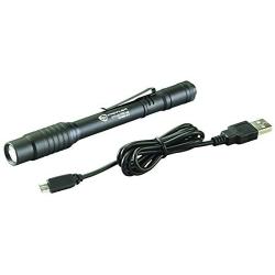 Streamlight 66134 Stylus Pro USB Rechargeable Penlight with Holster and Black/White LED - 250 Lumens