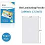 Hot Thermal Laminating Pouches 11.5x17.5-100 Sheets 3.5Mil for Sealed 11x17 Inches Document Uinkit