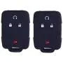 2Pcs XUHANG Sillicone key fob Skin key Cover Remote Case Protector Shell for Chevrolet Silverado Colorado GMC Sierra Yukon Cadillac smart Remote black 2Pcs XUHANG Sillicone key fob Skin key Cover Remote Case Protector Shell for Chevrolet Silverado Colorado GMC Sierra Yukon Cadillac smart Remote black
