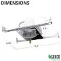 Sunco Lighting 12 Pack 4 Inch New Construction Housing, Air Tight IC Rated Steel Can, 120-277V, TP24 Connector Included for Easy Install - UL & Title 24 Compliant Sunco Lighting 12 Pack 4 Inch New Construction Housing, Air Tight IC Rated Steel Can, 120-277V, TP24 Connector Included for Easy Install - UL & Title 24 Compliant