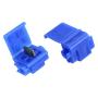 3M Scotchlok Electrical IDC 804-POUCH, Blue, 18-16 AWG(solid/stranded), 14 AWG (stranded), 25 per pouch