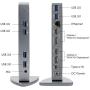 WAVLINK USB C Universal Laptop Docking Station, Dual 4K@60Hz Display & 5K Single Video Display for Laptop and PCs (2x4K@60Hz HDMI, 2x 4K@60Hz Display Port, Gigabit Ethernet, 6 USB 3.0, Audio)
