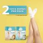 Amope PediMask Kit- 20 Minute Foot Mask to Rejuvenate and Soothe Your Feet with Blend of Moisturizers and Coconut and Macadamia Oils for Baby Smooth Feet in Minutes, 6 Packs