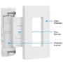 Lutron Caseta Wireless Wallplate Bracket for Pico Remote, PICO-WBX-ADAPT, Translucent