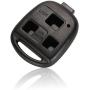 Olivine Auto Key Fob Shell Case Fits for Lexus ES300 ES330 GS300 GS400 GS430 GX470 IS300 LS400 LS430 LX470 RX300 RX330 RX350 RX400h RX450h SC430 Keyless Entry Remote Replacement Key Fob Shell (2PCS)