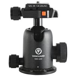 Vanguard Alta Pro 263AB 100 Aluminum Tripod with SBH-100 Ball Head for Sony, Nikon, Canon DSLR Cameras, Black