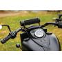 Kuryakyn 2720 MTX Road Thunder Weather Resistant Motorcycle Sound Bar Plus: 300 Watt Handlebar Mounted Audio Speakers with Bluetooth, USB Power Charger, Satin Black