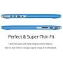 UESWILL 2 in 1 Matte Hard Shell Case with Keyboard Cover Compatible with MacBook Pro 15 inch with Retina Display (Model A1398, Mid 2015/2014/2013/Mid 2012), NO CD-ROM, NO Touch Bar, Aqua Blue