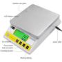 CGOLDENWALL 7.5kg x 0.1g Digital Precision Electronic Balance Laboratory Lab Scale Industrial Weighing and Counting Scale Table Top Scale g/ct/lb/oz/DWT/tl Multi-Units Switchable (7500g, 0.1g)