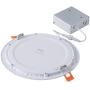 JARLSTAR 6-Pack 8 Inch Ultra-Thin LED Recessed Ceiling Light with Junction Box, 3000K Warm White, 18W 110V Eqv Recessed Lighting, Slim LED Can-Killer Downlight,1500LM High Brightness,CRI80+