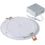 JARLSTAR 6 Pack 8 Inch Ultra-Thin LED Recessed Ceiling Light with Junction Box, 6000K Daylight, 18W 110V Eqv Recessed Lighting, Slim LED Can-Killer Downlight,1500LM High Brightness,CRI80+